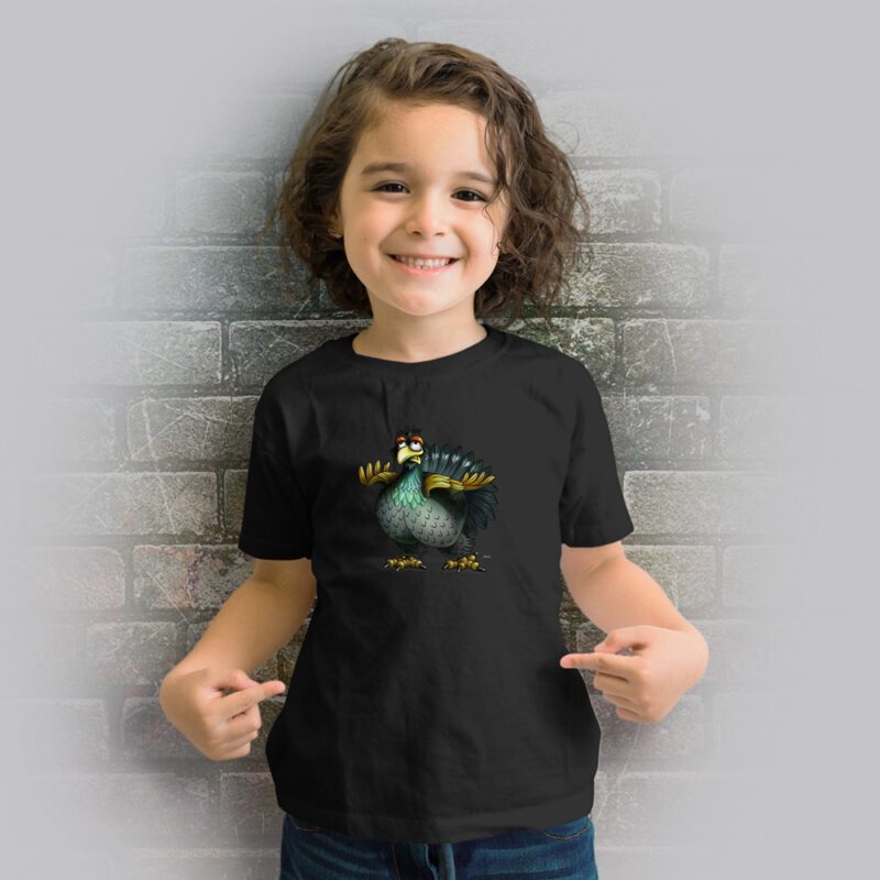 Funnyfriend Kids T-Shirt Auerhahn schwarz