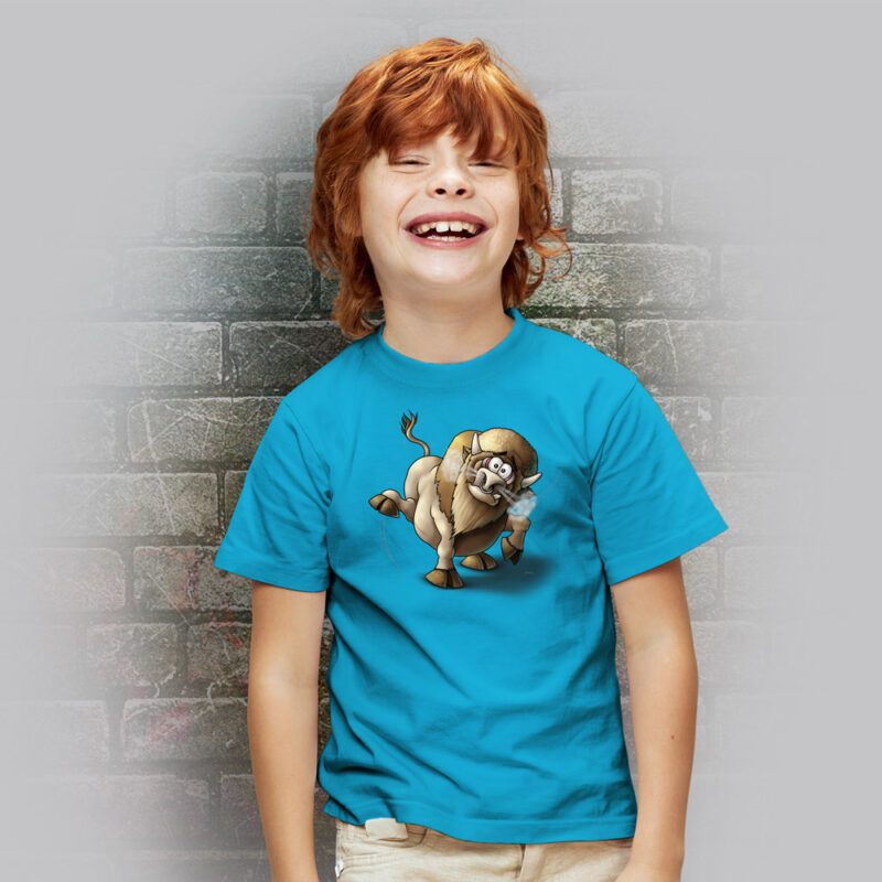 Funnyfriend Kids T-Shirt Bulle aqua