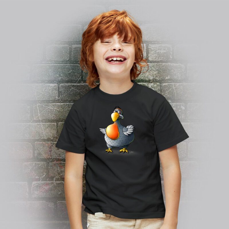 Funnyfriend Kids T-Shirt Dodo schwarz