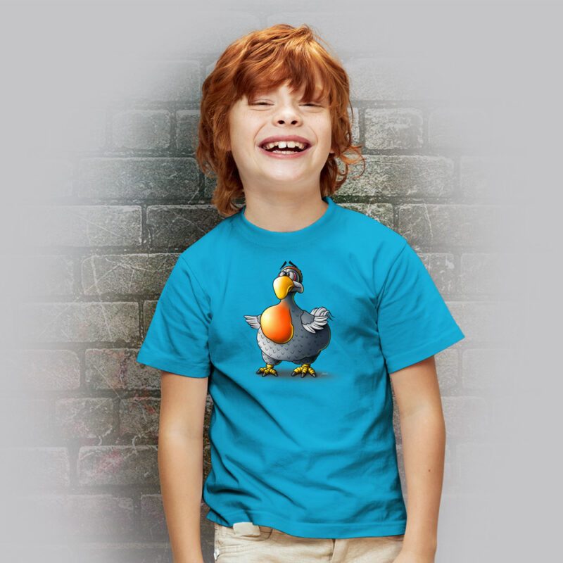 Funnyfriend Kids T-Shirt Dodo aqua