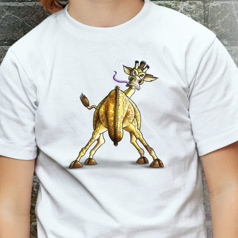Funnyfriend Kids T-Shirt Giraffe