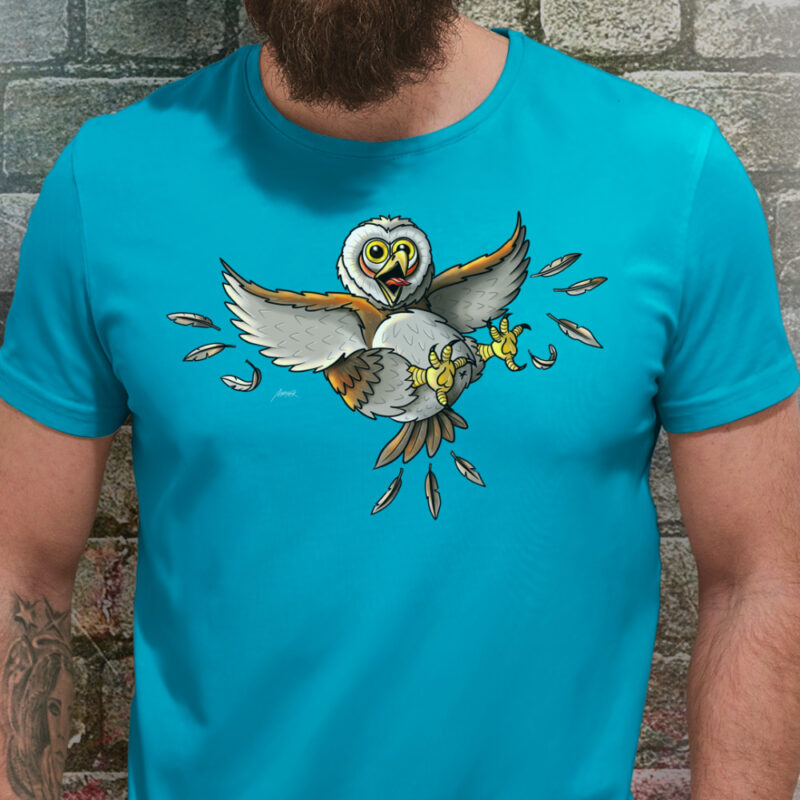 Funnyfriend Herren T-Shirt Eule
