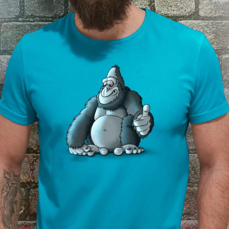 Funnyfriend Herren T-Shirt Gorilla