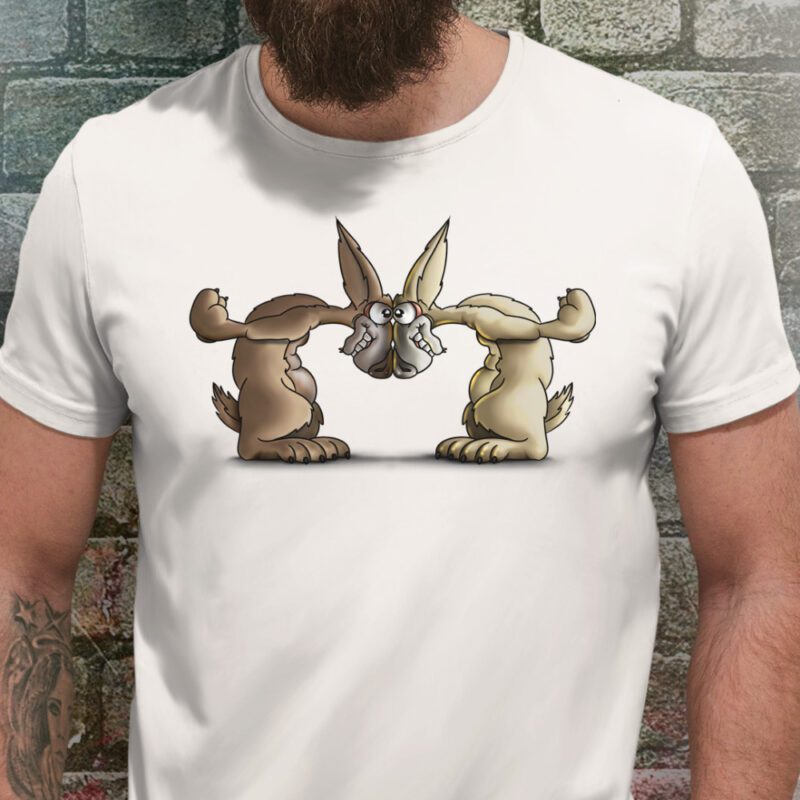 Funnyfriend Herren T-Shirt Rabbit