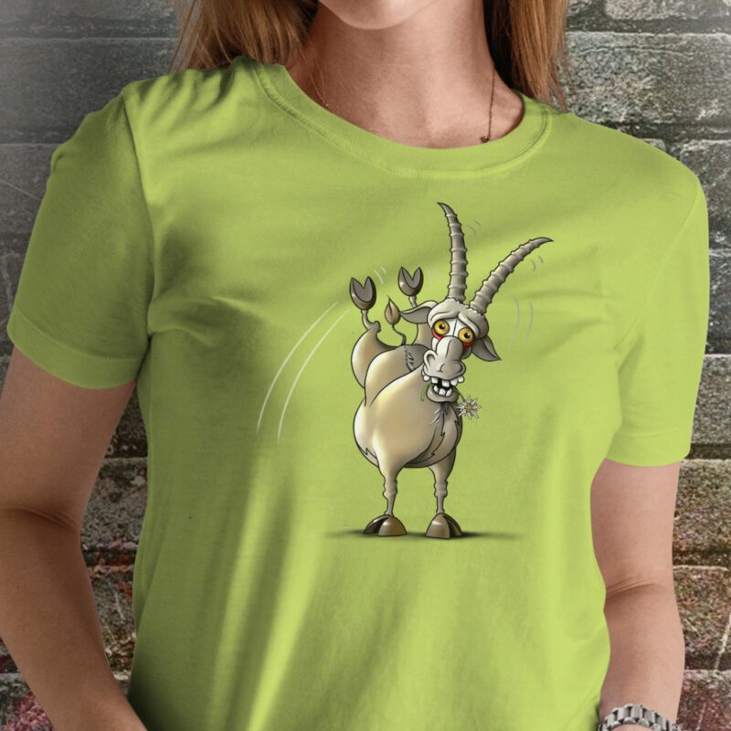 Funnyfriend Damen T-Shirt Steinbock