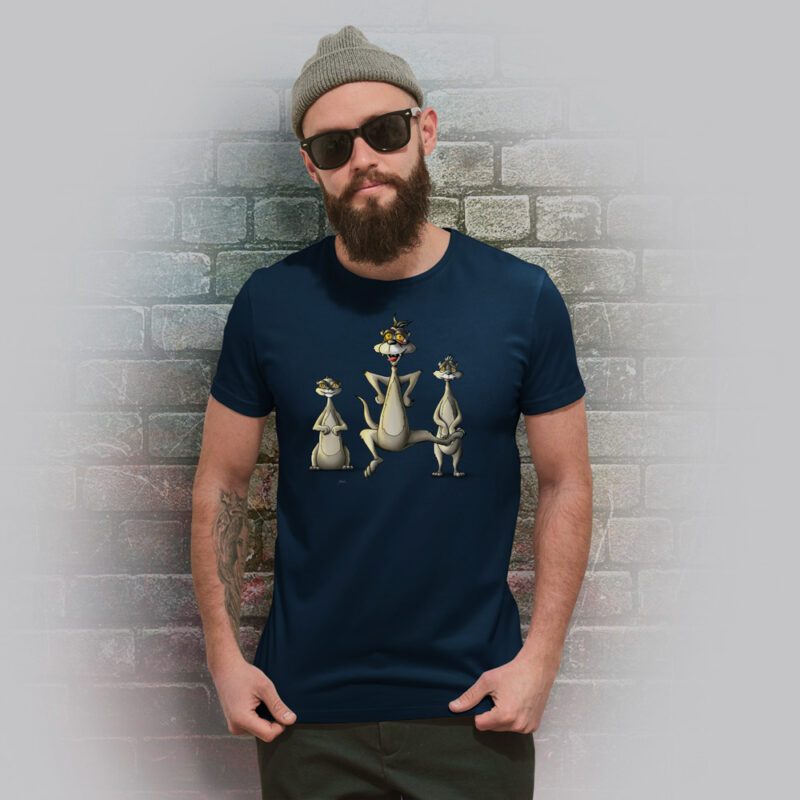 Funnyfriend Herren T-Shirt Erdmann navy