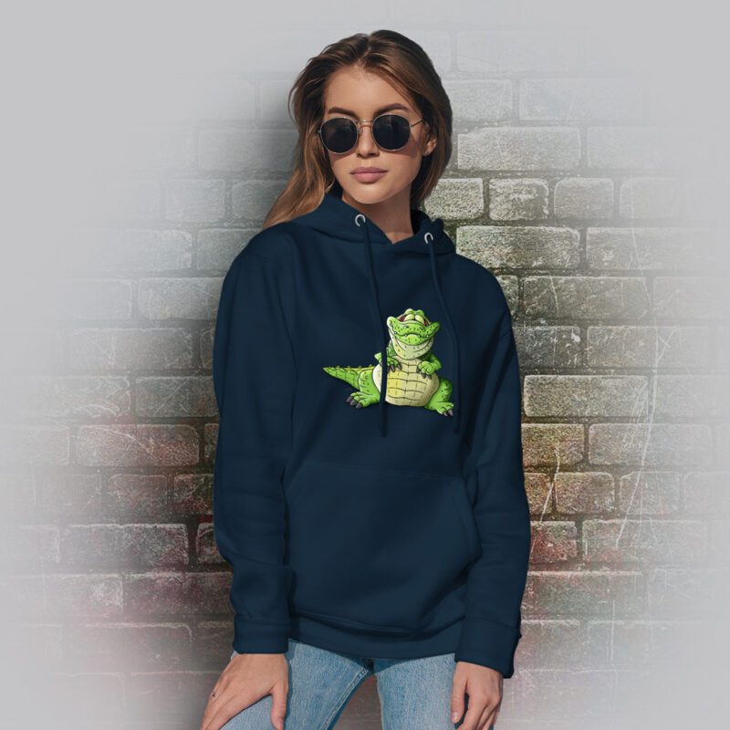 Funnyfriend Hoodie Alligator navy