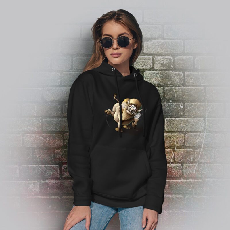 Funnyfriend Hoodie Bulle schwarz