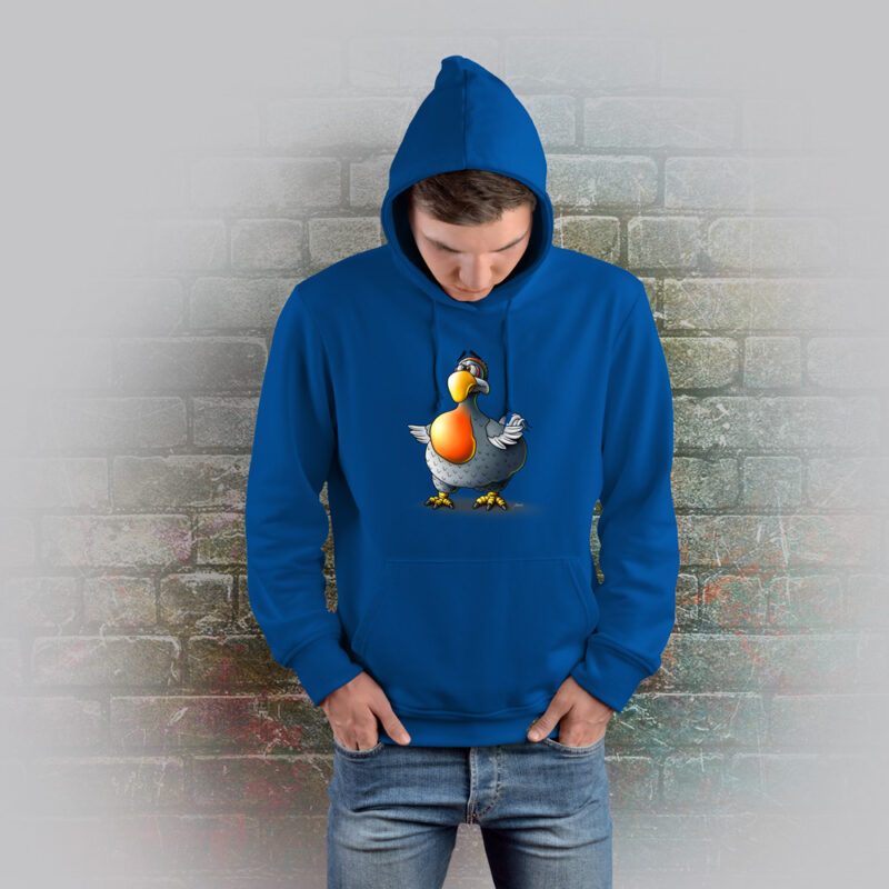Funnyfriend Hoodie Dodo blau