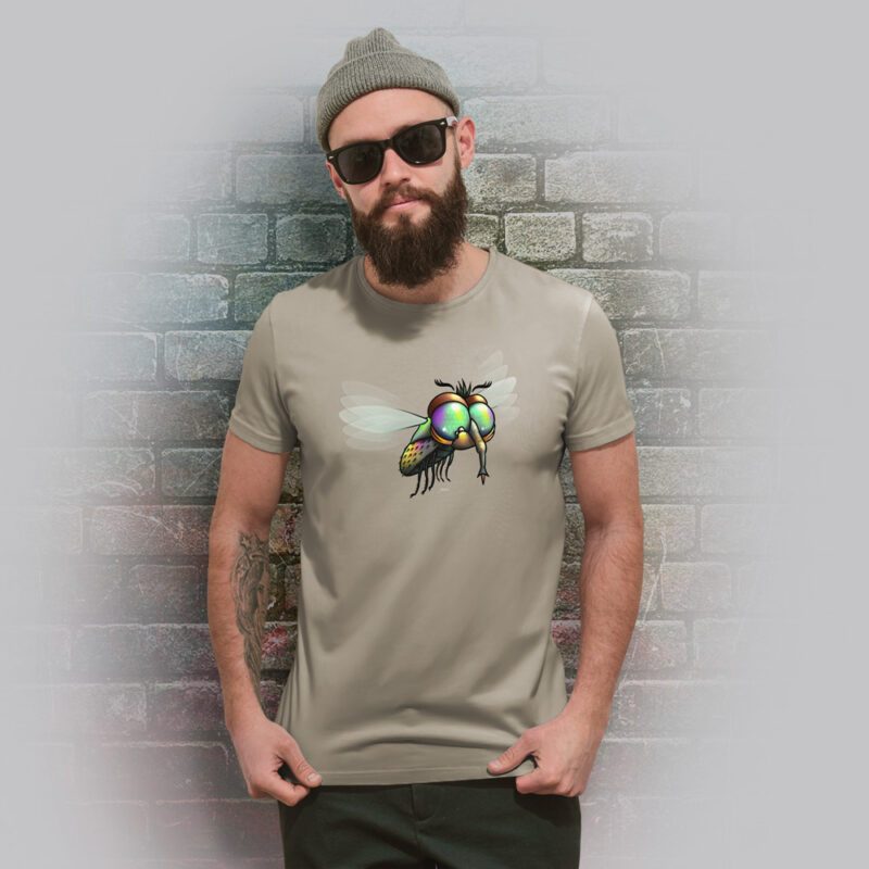 Funnyfriend T-Shirt Herren Fly khaki