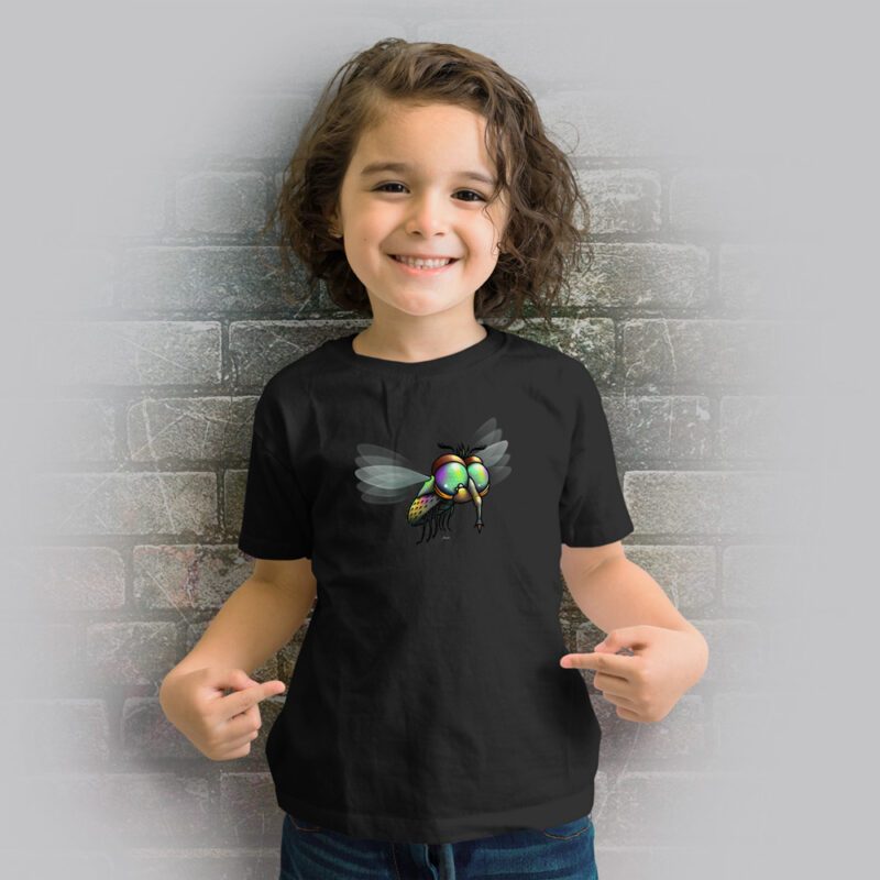 Funnyfriend T-Shirt Kids Fly schwarz