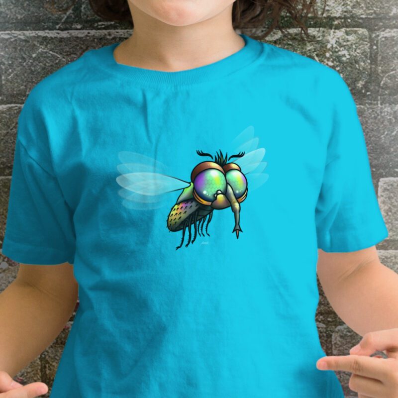 Funnyfriend T-Shirt Kids Fly Detail